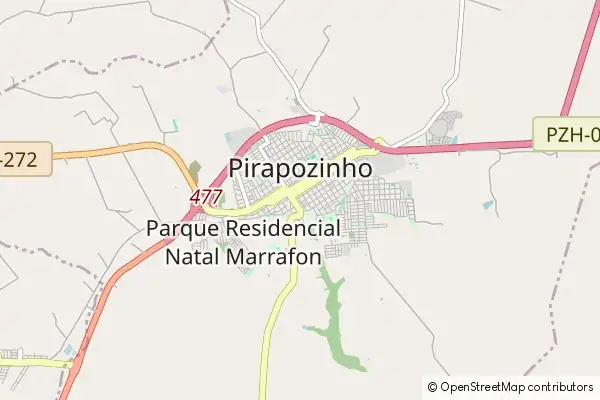 Mapa Pirapozinho