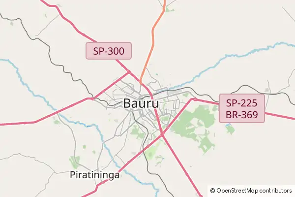 Mapa Bauru