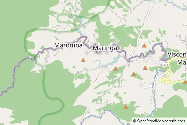 Mapa Park Narodowy Itatiaia