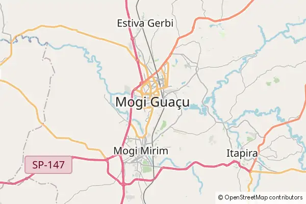 Mapa Mogi Guaçu