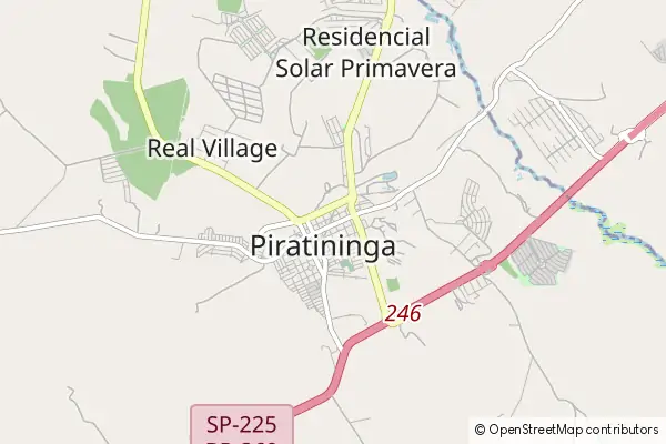 Mapa Piratininga