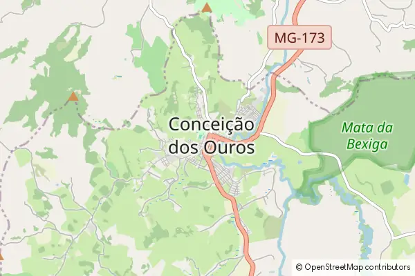 Mapa Conceição dos Ouros