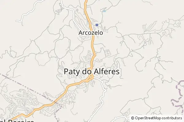 Mapa Paty do Alferes