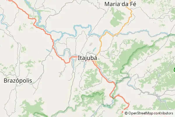 Mapa Itajubá