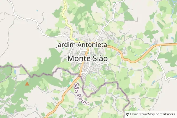 Mapa Monte Sião