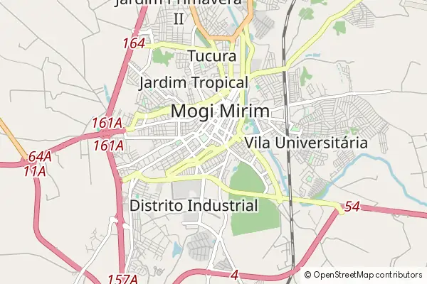 Mapa Mogi Mirim