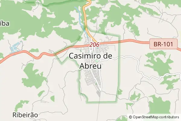 Mapa Casimiro de Abreu