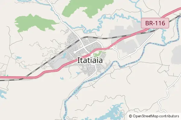 Mapa Itatiaia