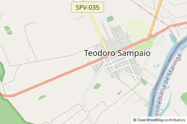 Mapa Teodoro Sampaio