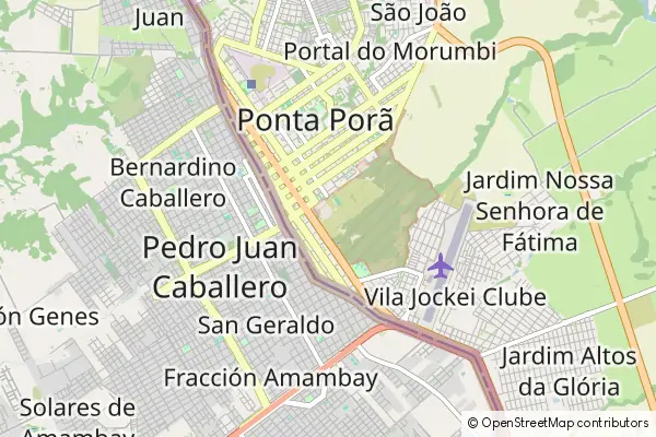 Mapa Ponta Porã