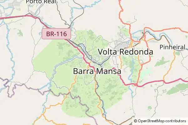 Mapa Barra Mansa