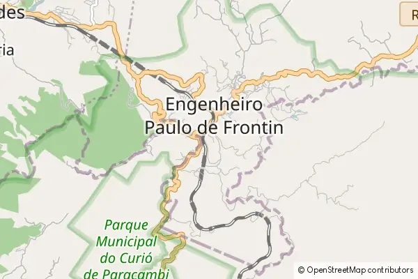 Mapa Engenheiro Paulo de Frontin