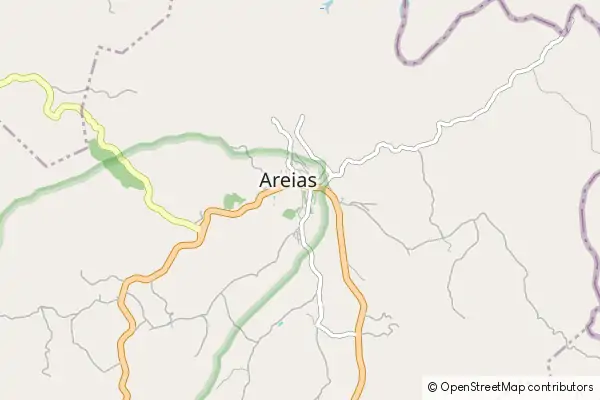 Mapa Areias