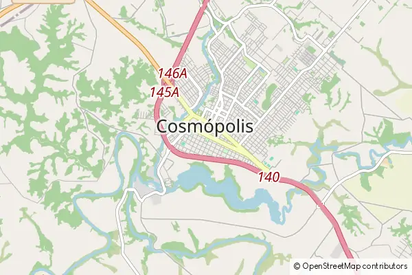 Mapa Cosmópolis