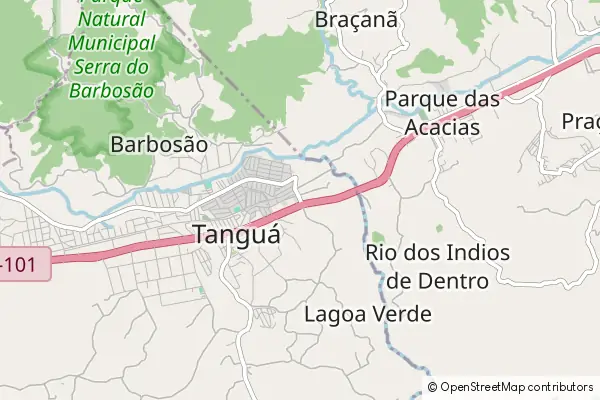 Mapa Tanguá