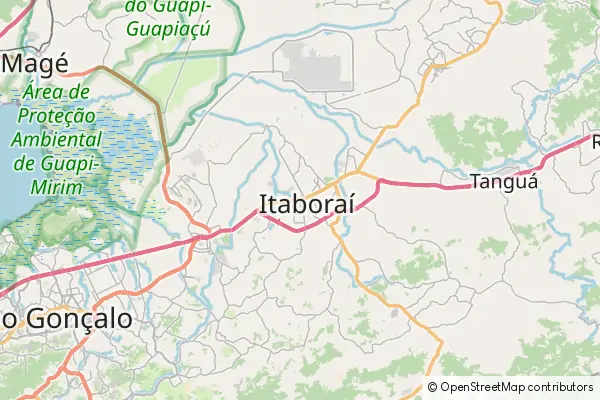 Mapa Itaboraí