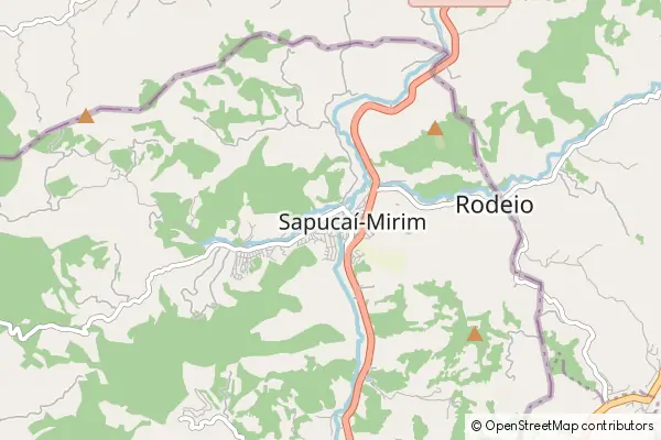 Mapa Sapucai-Mirim