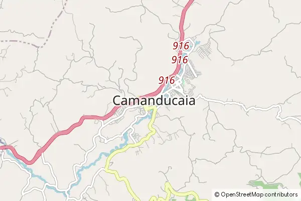 Mapa Camanducaia