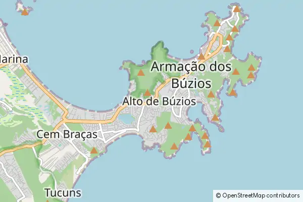 Mapa Armacao dos Buzios