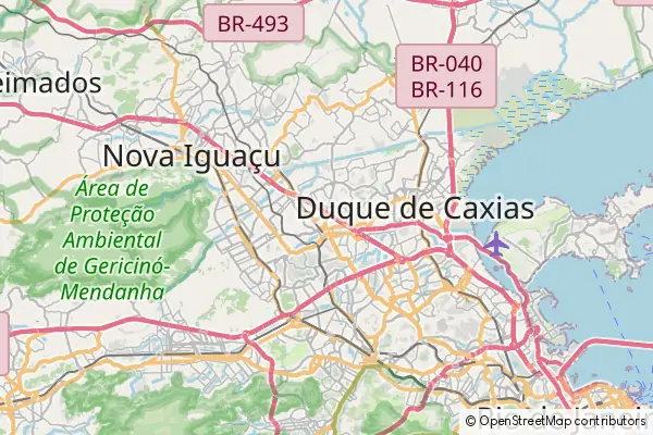 Mapa São João de Meriti