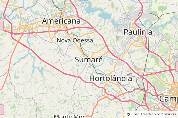 Mapa Sumaré