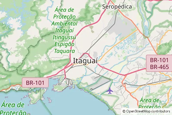Mapa Itaguaí
