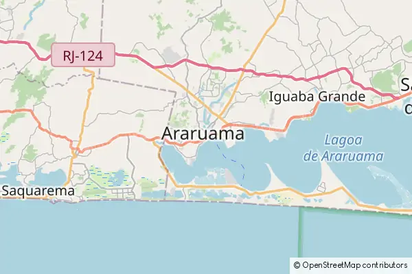 Mapa Araruama