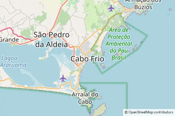 Mapa Cabo Frio