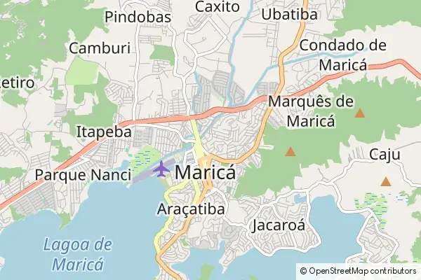 Mapa Maricá