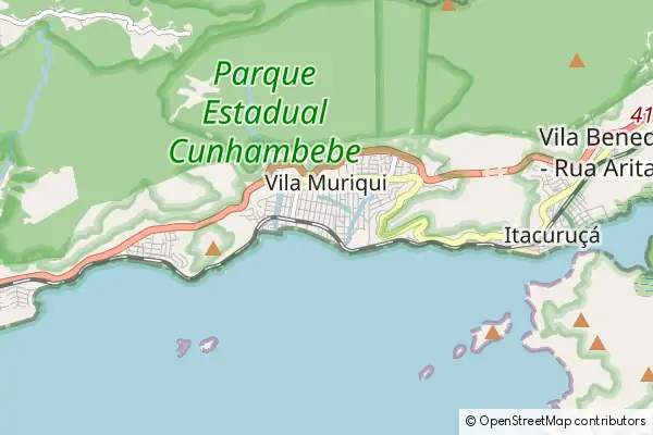 Mapa Vila Muriqui