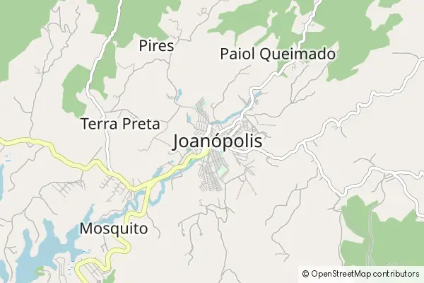 Mapa Joanópolis