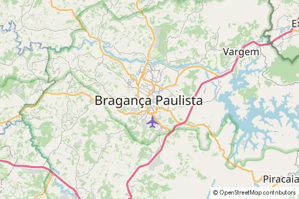 Mapa Bragança Paulista