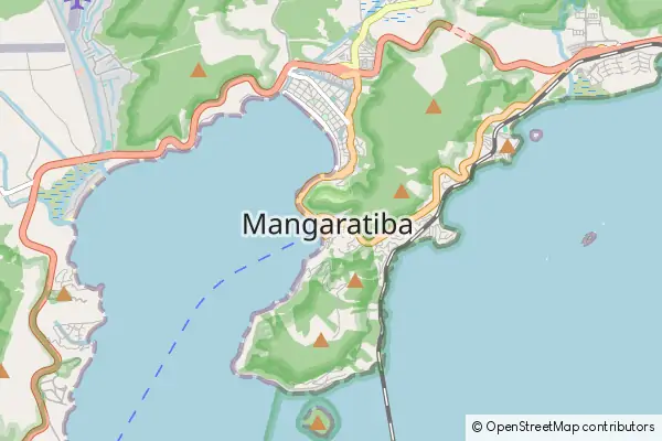 Mapa Mangaratiba