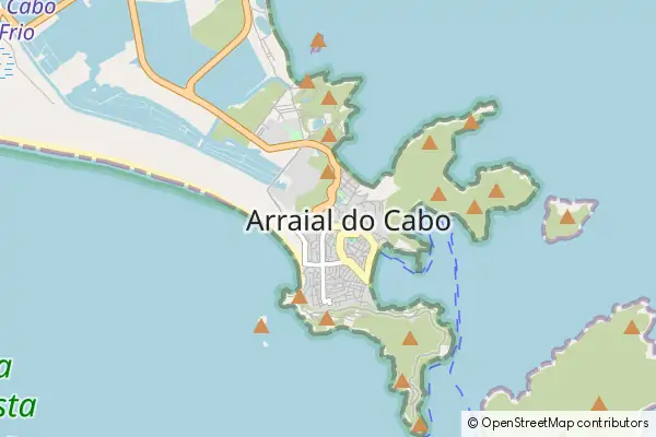 Mapa Arraial do Cabo