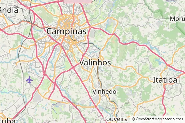 Mapa Valinhos