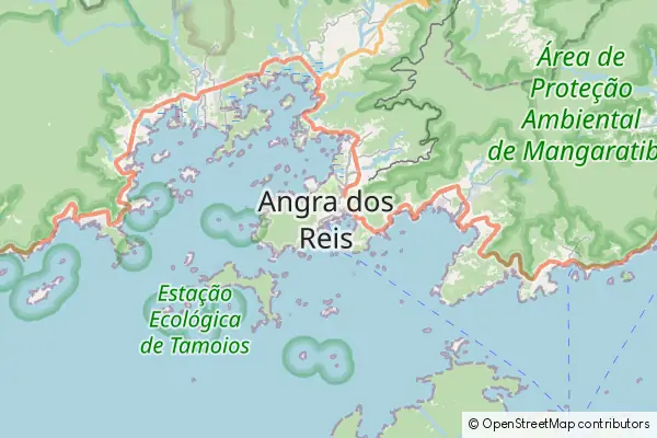 Mapa Angra dos Reis