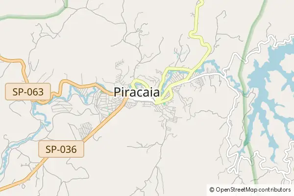 Mapa Piracaia