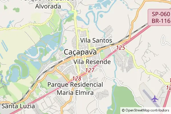 Mapa Caçapava
