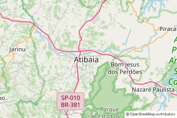 Mapa Atibaia