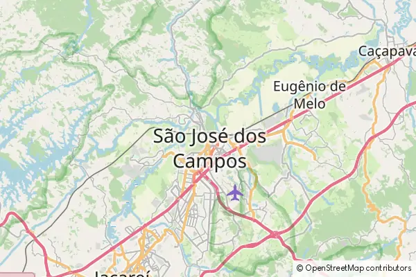 Mapa São José dos Campos