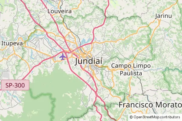 Mapa Jundiaí