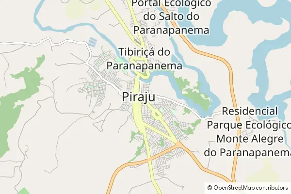 Mapa Piraju