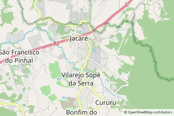 Mapa Cabreúva