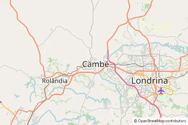 Mapa Cambé