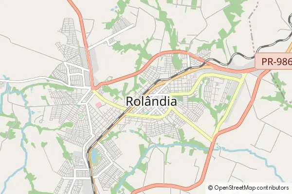 Mapa Rolândia