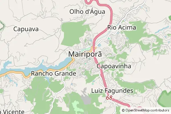 Mapa Mairiporã