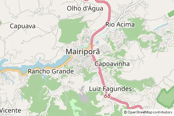 Mapa Maripora