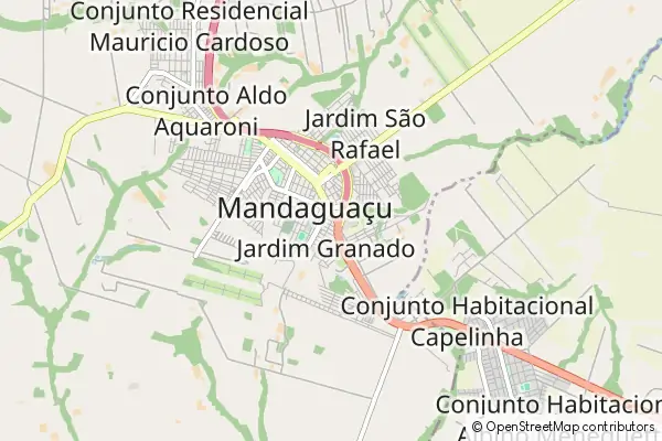 Mapa Mandaguaçu