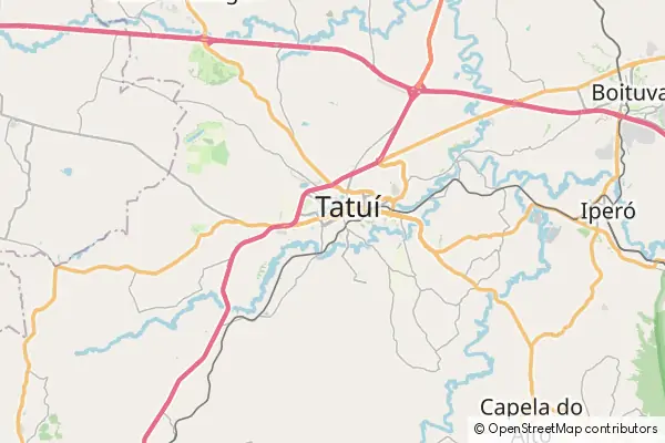 Mapa Tatuí