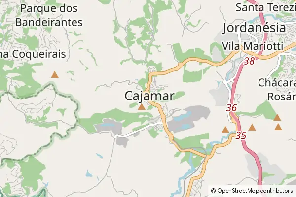 Mapa Cajamar